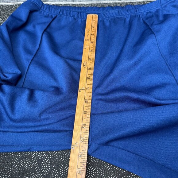 Sara Morgan Womens Plus Size 24WP Blue Polyester Elastic Waist Pants Wide Leg - Picture 6 of 10